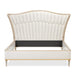 AICO Furniture St.Charles California King Upholstered Bed in Dove Gray - Furniture Land (Milwaukee, WI)