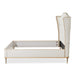 AICO Furniture St.Charles California King Upholstered Bed in Dove Gray - Furniture Land (Milwaukee, WI)