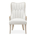 AICO Furniture St. Charles Arm Chair (Set of 2) in Dove Gray - Furniture Land (Milwaukee, WI)
