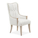 AICO Furniture St. Charles Arm Chair (Set of 2) in Dove Gray - Furniture Land (Milwaukee, WI)