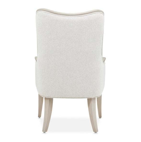 AICO Furniture St. Charles Arm Chair (Set of 2) in Dove Gray - Furniture Land (Milwaukee, WI)