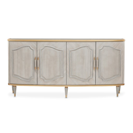 AICO Furniture St. Charles Sideboard in Dove Gray - Furniture Land (Milwaukee, WI)