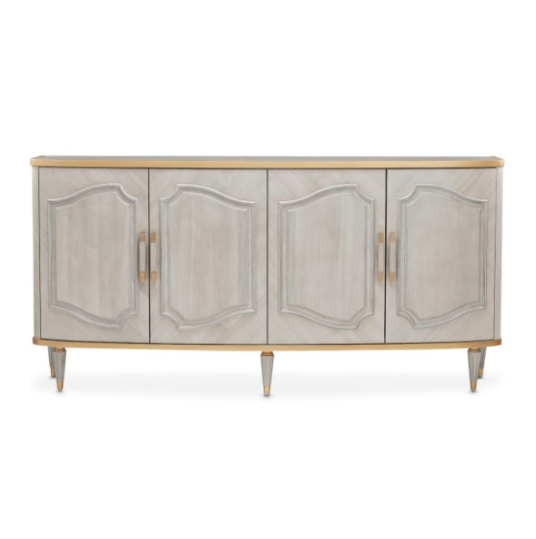 AICO Furniture St. Charles Sideboard in Dove Gray - Furniture Land (Milwaukee, WI)