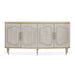 AICO Furniture St. Charles Sideboard in Dove Gray - Furniture Land (Milwaukee, WI)