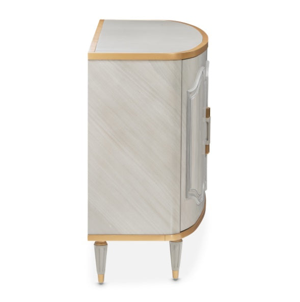 AICO Furniture St. Charles Sideboard in Dove Gray - Furniture Land (Milwaukee, WI)