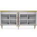AICO Furniture St. Charles Sideboard in Dove Gray - Furniture Land (Milwaukee, WI)