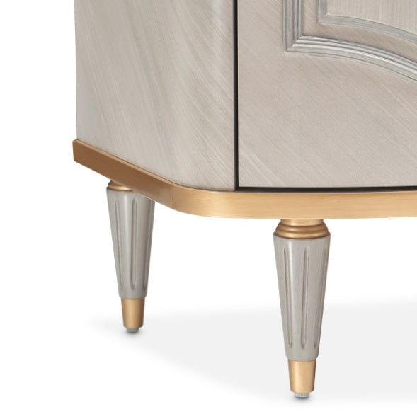 AICO Furniture St. Charles Sideboard in Dove Gray - Furniture Land (Milwaukee, WI)