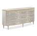 AICO Furniture St.Charles Dresser in Dove Gray - Furniture Land (Milwaukee, WI)