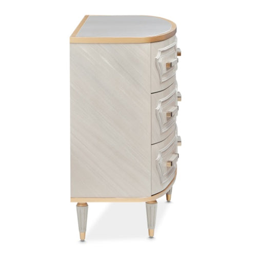 AICO Furniture St.Charles Dresser in Dove Gray - Furniture Land (Milwaukee, WI)