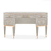 AICO Furniture St.Charles Vanity Desk in Dove Gray - Furniture Land (Milwaukee, WI)