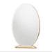 AICO Furniture St.Charles Vanity Desk with Mirror in Dove Gray - Furniture Land (Milwaukee, WI)