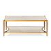 AICO Furniture St.Charles Rectangular Cocktail Table in Dove Gray - Furniture Land (Milwaukee, WI)