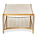 AICO Furniture St.Charles Rectangular Cocktail Table in Dove Gray - Furniture Land (Milwaukee, WI)