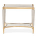AICO Furniture St.Charles End Table in Dove Gray - Furniture Land (Milwaukee, WI)