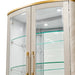AICO Furniture St. Charles Display Cabinet in Dove Gray - Furniture Land (Milwaukee, WI)