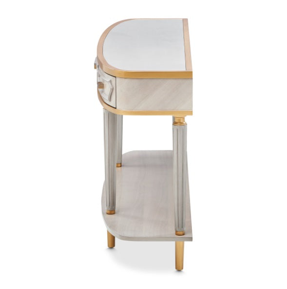 AICO Furniture St.Charles Console Table in Dove Gray - Furniture Land (Milwaukee, WI)