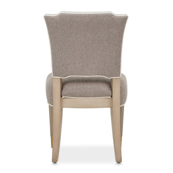 AICO Furniture St.Charles Vanity Chair in Dove Gray - Furniture Land (Milwaukee, WI)