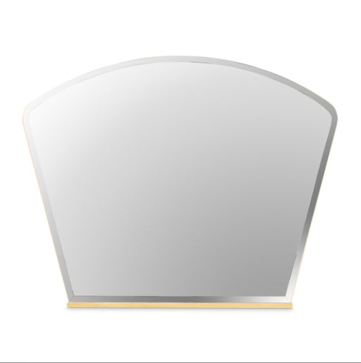 AICO Furniture St.Charles Dresser Mirror in Dove Gray - Furniture Land (Milwaukee, WI)