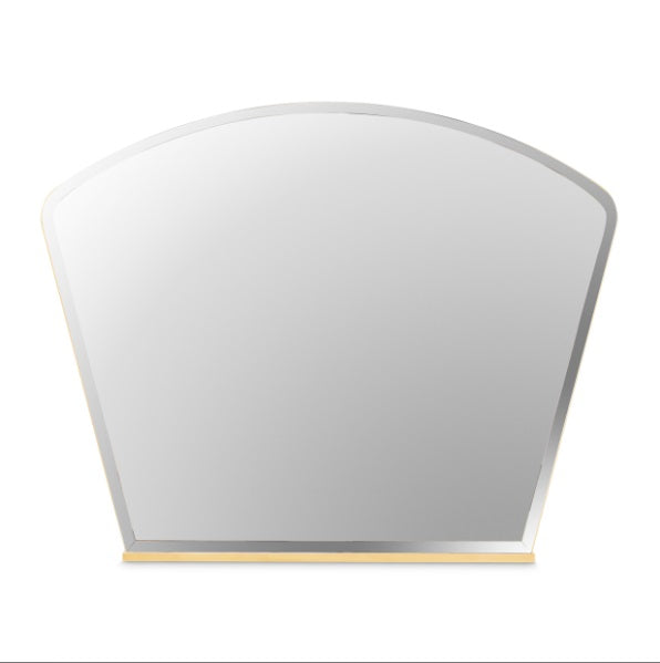 AICO Furniture St.Charles Dresser Mirror in Dove Gray - Furniture Land (Milwaukee, WI)