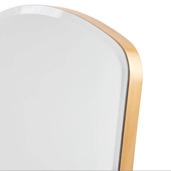 AICO Furniture St.Charles Dresser Mirror in Dove Gray - Furniture Land (Milwaukee, WI)