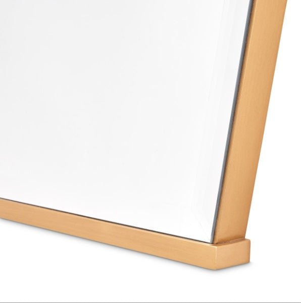 AICO Furniture St.Charles Dresser Mirror in Dove Gray - Furniture Land (Milwaukee, WI)