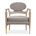 AICO Furniture St.Charles Accent Chair in Dove Gray - Furniture Land (Milwaukee, WI)