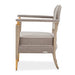 AICO Furniture St.Charles Accent Chair in Dove Gray - Furniture Land (Milwaukee, WI)