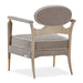 AICO Furniture St.Charles Accent Chair in Dove Gray - Furniture Land (Milwaukee, WI)