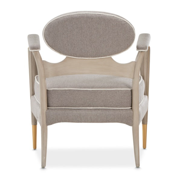 AICO Furniture St.Charles Accent Chair in Dove Gray - Furniture Land (Milwaukee, WI)