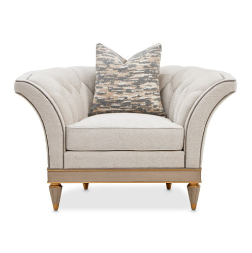 AICO Furniture St.Charles Matching Chair in Dove Gray - Furniture Land (Milwaukee, WI)