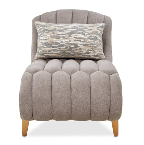AICO Furniture St.Charles Chaise in Dove Gray - Furniture Land (Milwaukee, WI)