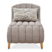 AICO Furniture St.Charles Chaise in Dove Gray - Furniture Land (Milwaukee, WI)