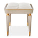 AICO Furniture St.Charles Accent Bench in Dove Gray - Furniture Land (Milwaukee, WI)