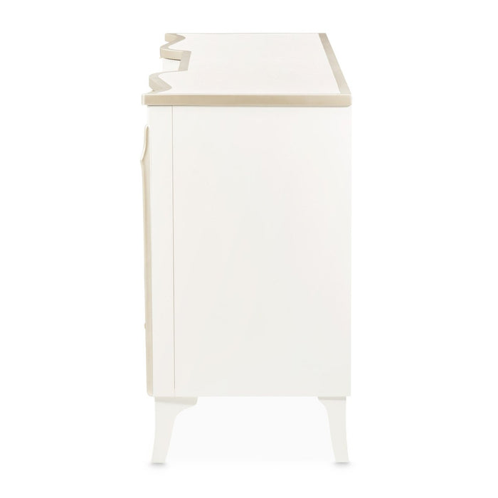 AICO Furniture La Marisia Dresser in Creamy Pearl - Furniture Land (Milwaukee, WI)