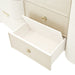 AICO Furniture La Marisia Dresser in Creamy Pearl - Furniture Land (Milwaukee, WI)