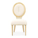 AICO Furniture Camellia Field Side Chair (Set of 2) in Caramel - Furniture Land (Milwaukee, WI)