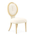 AICO Furniture Camellia Field Side Chair (Set of 2) in Caramel - Furniture Land (Milwaukee, WI)