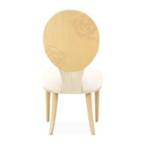 AICO Furniture Camellia Field Side Chair (Set of 2) in Caramel - Furniture Land (Milwaukee, WI)