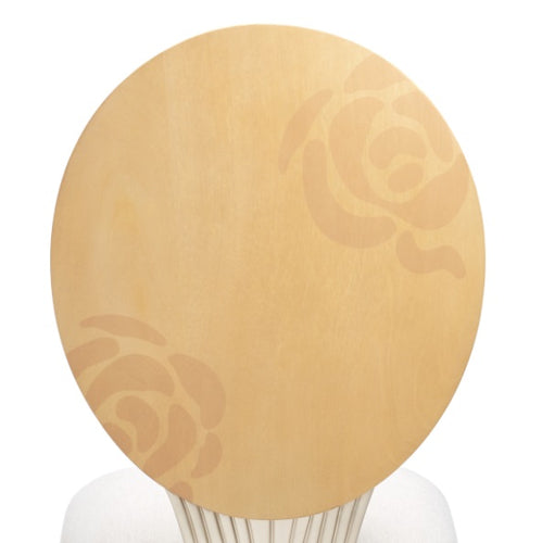 AICO Furniture Camellia Field Side Chair (Set of 2) in Caramel - Furniture Land (Milwaukee, WI)
