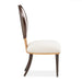 AICO Furniture Camellia Field Side Chair (Set of 2) in Warm Pecan - Furniture Land (Milwaukee, WI)