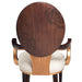 AICO Furniture Camellia Field Arm Chair (Set of 2) in Warm Pecan - Furniture Land (Milwaukee, WI)