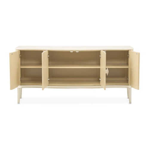 AICO Furniture Camellia Field Sideboard in Caramel - Furniture Land (Milwaukee, WI)
