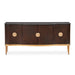 AICO Furniture Camellia Field Sideboard in Warm Pecan - Furniture Land (Milwaukee, WI)