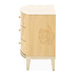 AICO Furniture Camellia Field Nightstand in Caramel - Furniture Land (Milwaukee, WI)