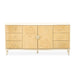 AICO Furniture Camellia Field Dresser in Caramel - Furniture Land (Milwaukee, WI)