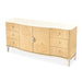 AICO Furniture Camellia Field Dresser in Caramel - Furniture Land (Milwaukee, WI)