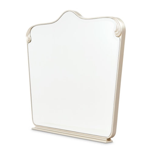 AICO Furniture Camellia Field Dresser Mirror in Caramel - Furniture Land (Milwaukee, WI)