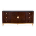 AICO Furniture Camellia Field Dresser in Warm Pecan - Furniture Land (Milwaukee, WI)