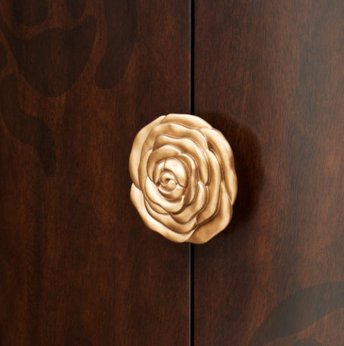 AICO Furniture Camellia Field Dresser in Warm Pecan - Furniture Land (Milwaukee, WI)