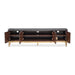 AICO Furniture Camellia Field Media Cabinet in Warm Pecan - Furniture Land (Milwaukee, WI)